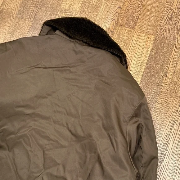 Vintage 70s Sears Work Leisure Made in Japan Aviator Nylon Jacket Mens Medium - Picture 5 of 11
